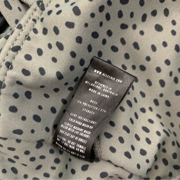 Anthropologie Allfenix Women Small Green Sports Bra Activewear Gym Athleisure - Picture 4 of 5